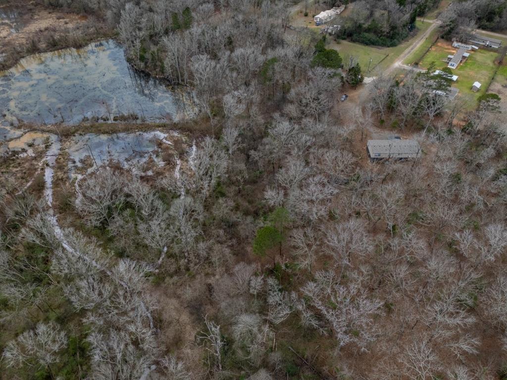 185 Sabine Bullard, TX 75757 - Photo 11 of 32 a view of a dry yard with trees and wooden fence