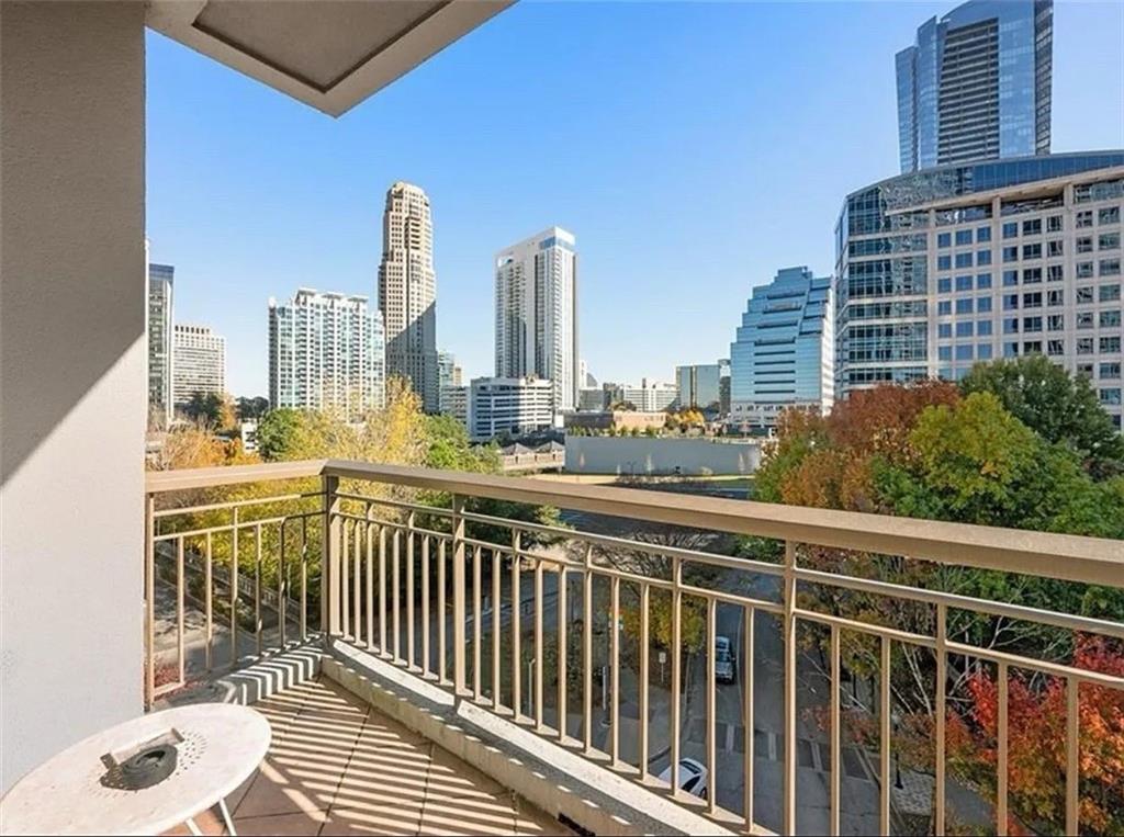 3334 Peachtree Road Northeast, Unit 403 Atlanta, GA 30326 - Photo 24 of 52 a view of city from balcony