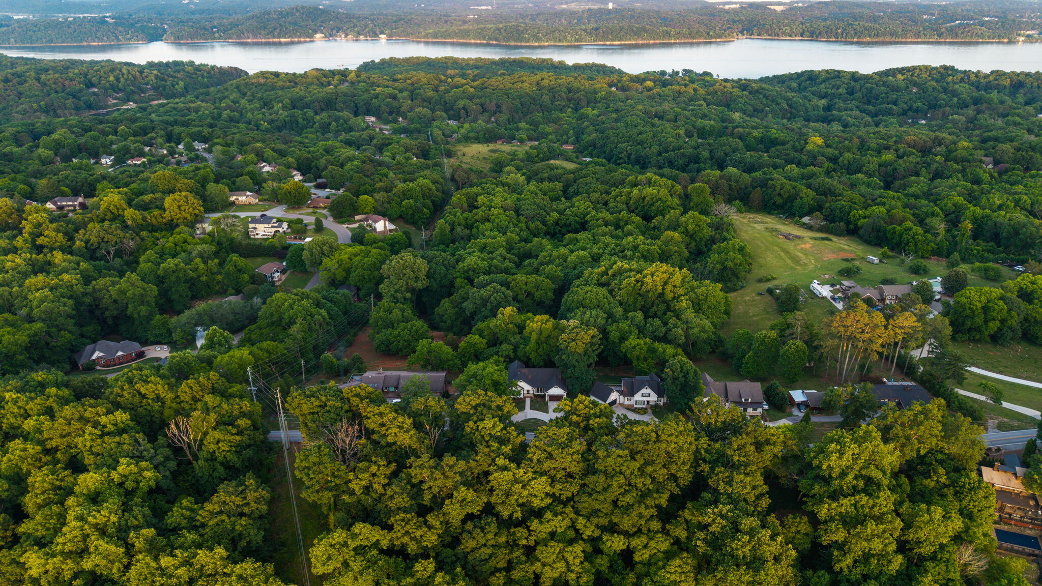 6296 Fairview Road Hixson, TN 37343 - Photo 55 of 59 Drone overview