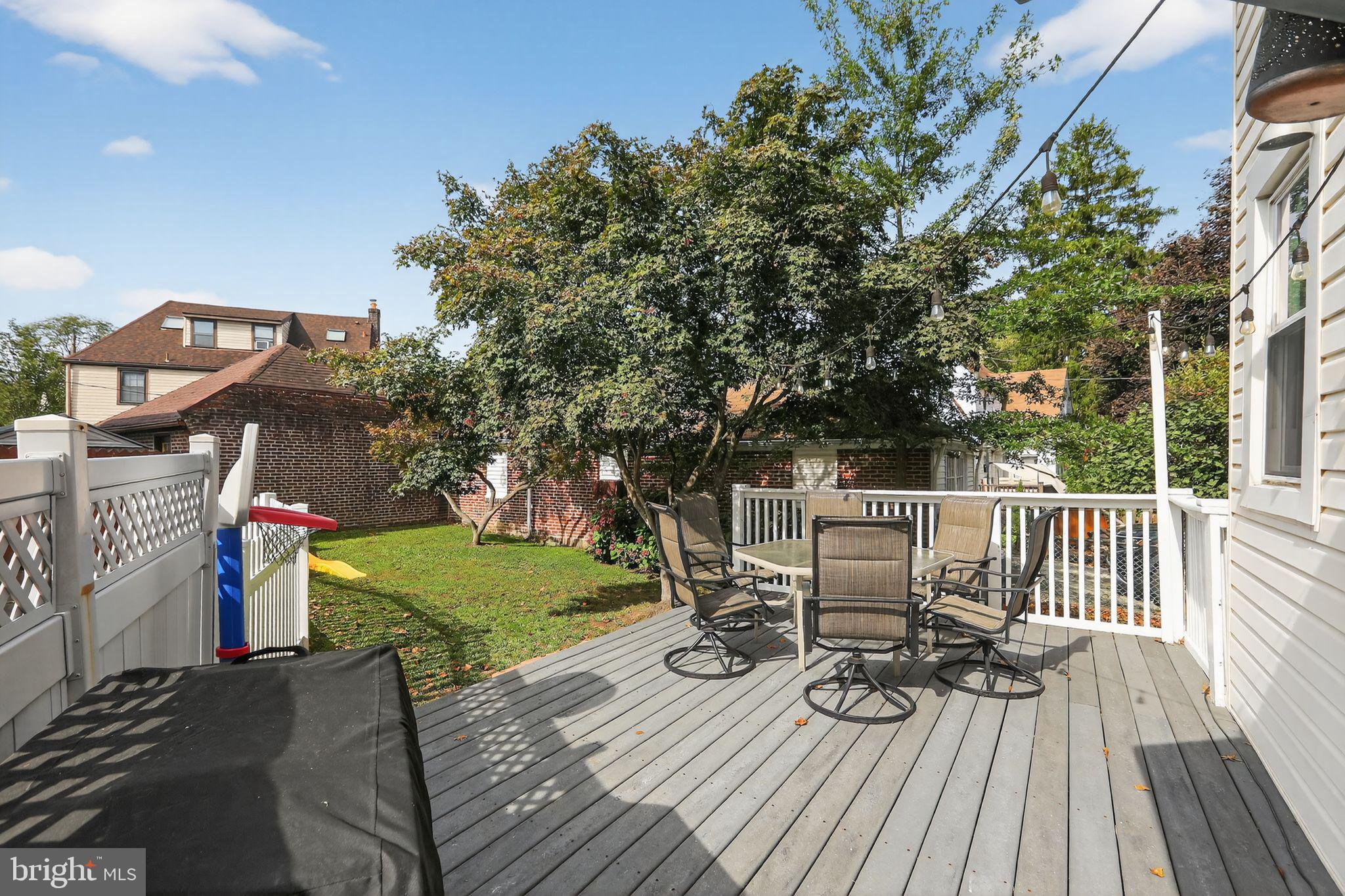 214 Lynbrooke Road Springfield, PA 19064 - Photo 39 of 42 a view of balcony with deck and outdoor seating