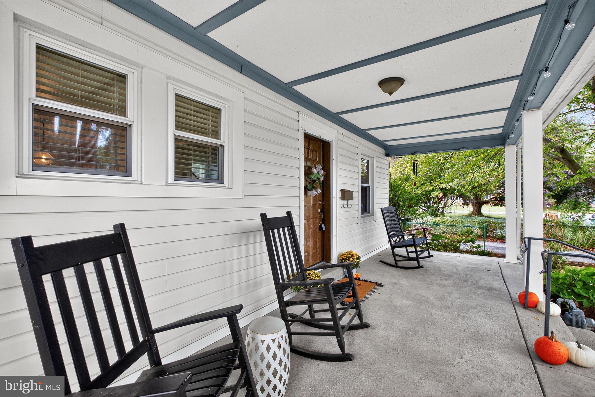 214 Lynbrooke Road Springfield, PA 19064 - Photo 6 of 42 a view of outdoor seating area with furniture and garden view