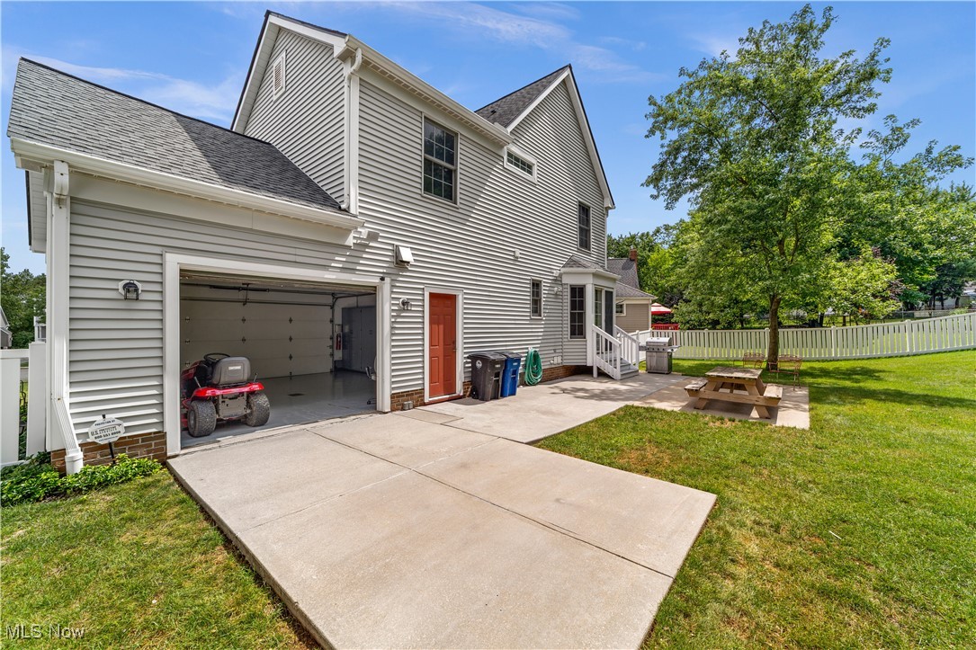 4500 Brooks Road Cleveland, OH 44105 - Photo 39 of 50 Back entrance to garage with extra parking pad