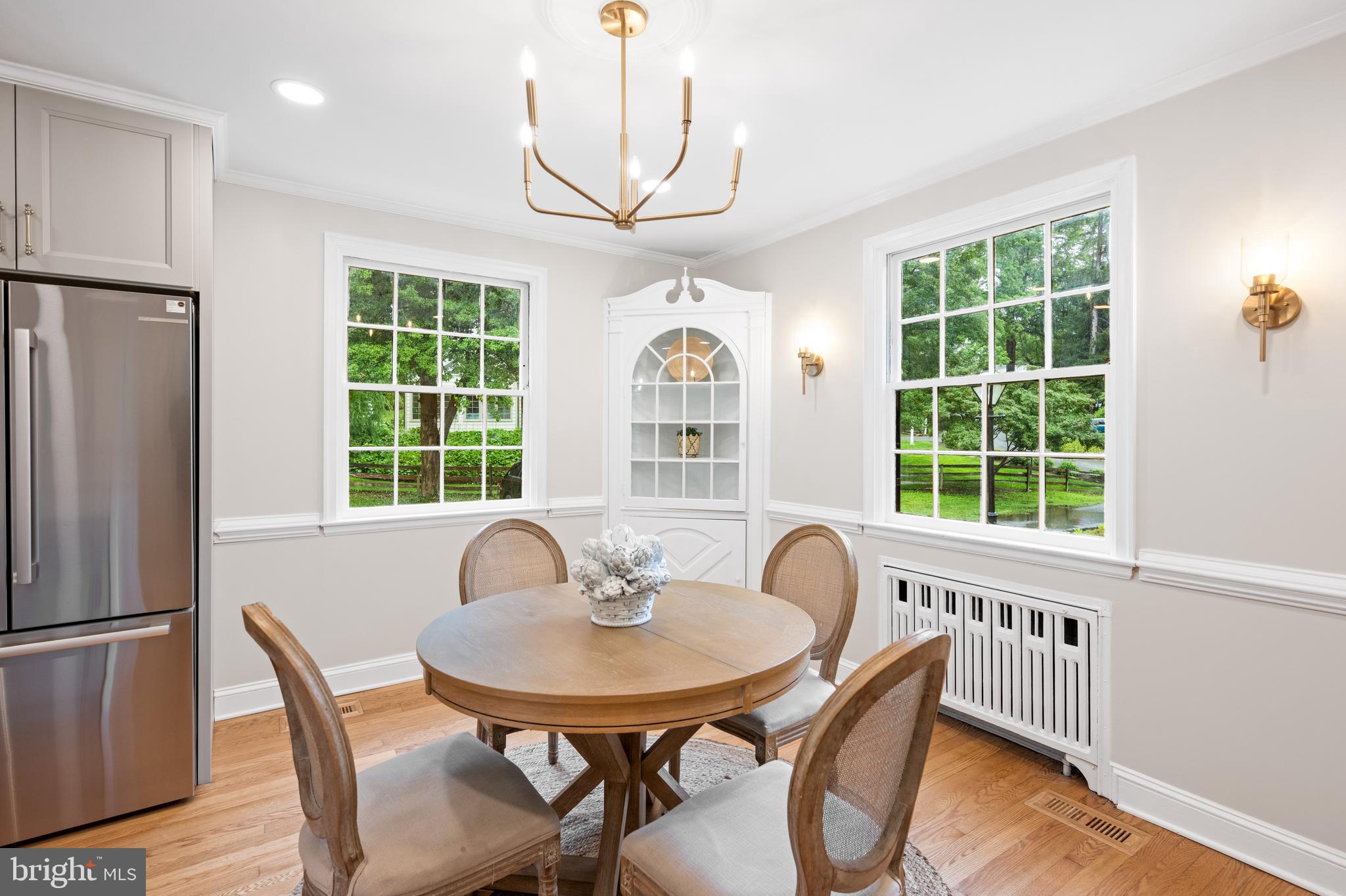 7819 Overbrook Road Ruxton, MD 21204 - Photo 14 of 80 a view of a dining room with furniture window and wooden floor