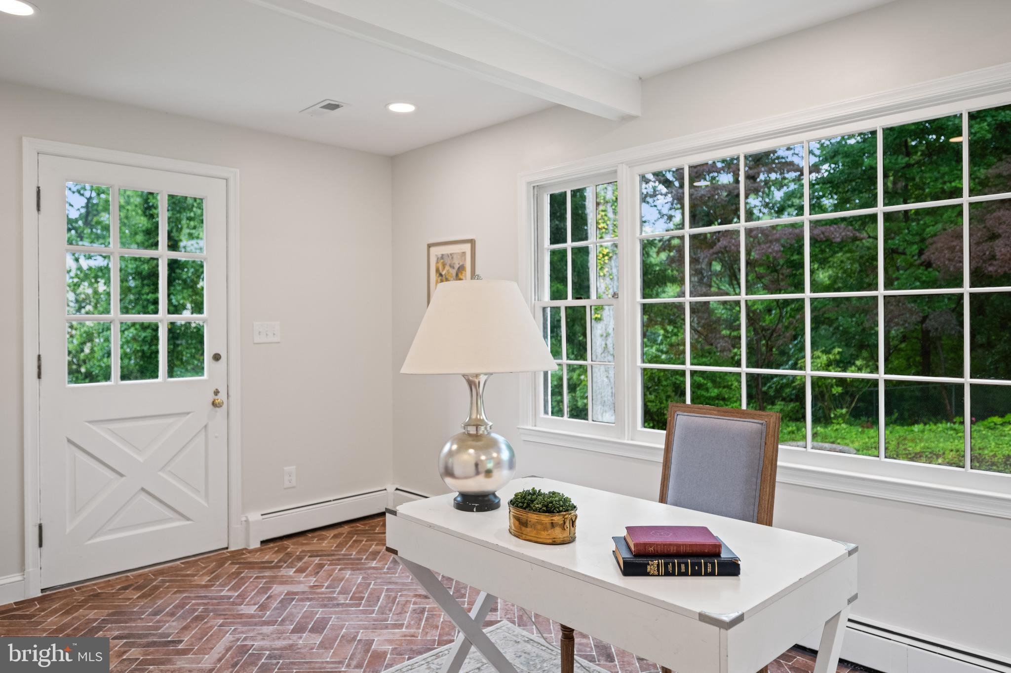 7819 Overbrook Road Ruxton, MD 21204 - Photo 35 of 80 a view of a dining room with furniture window and outside view