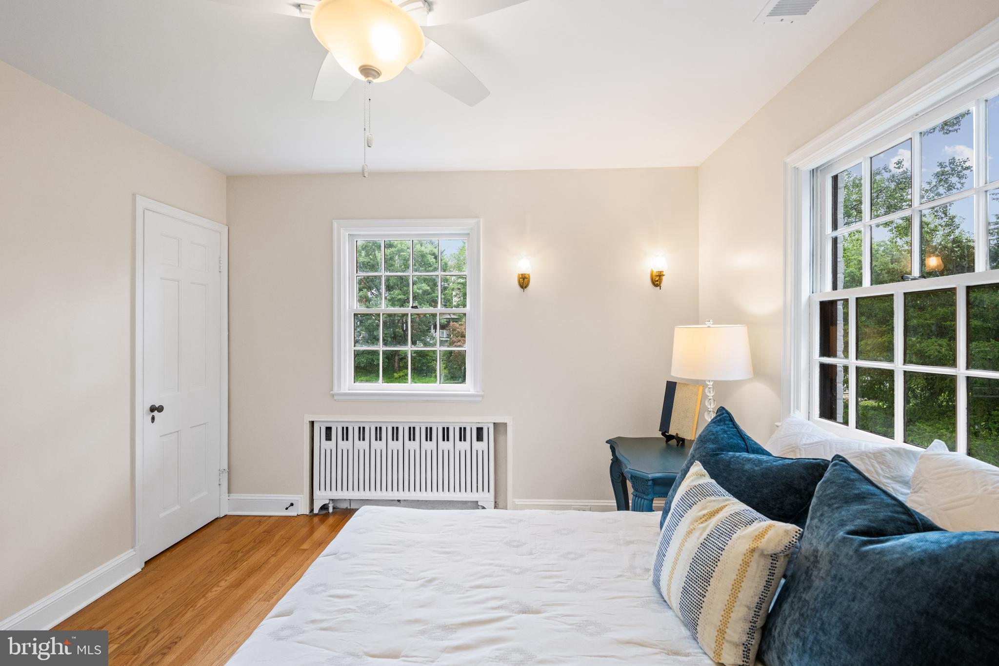 7819 Overbrook Road Ruxton, MD 21204 - Photo 49 of 80 a bedroom with a bed and a large window