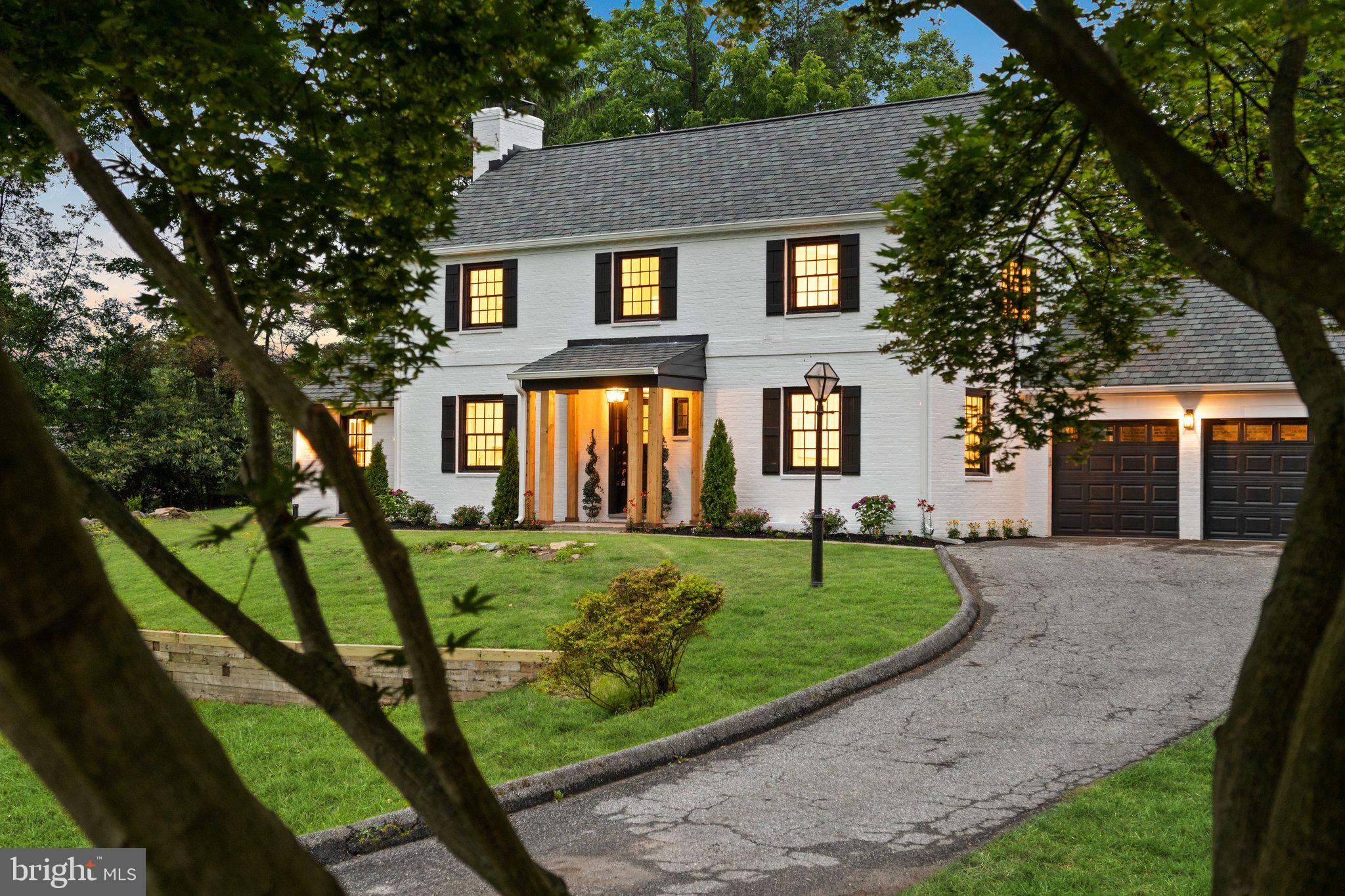 7819 Overbrook Road Ruxton, MD 21204 - Photo 69 of 80 a front view of a house with a yard