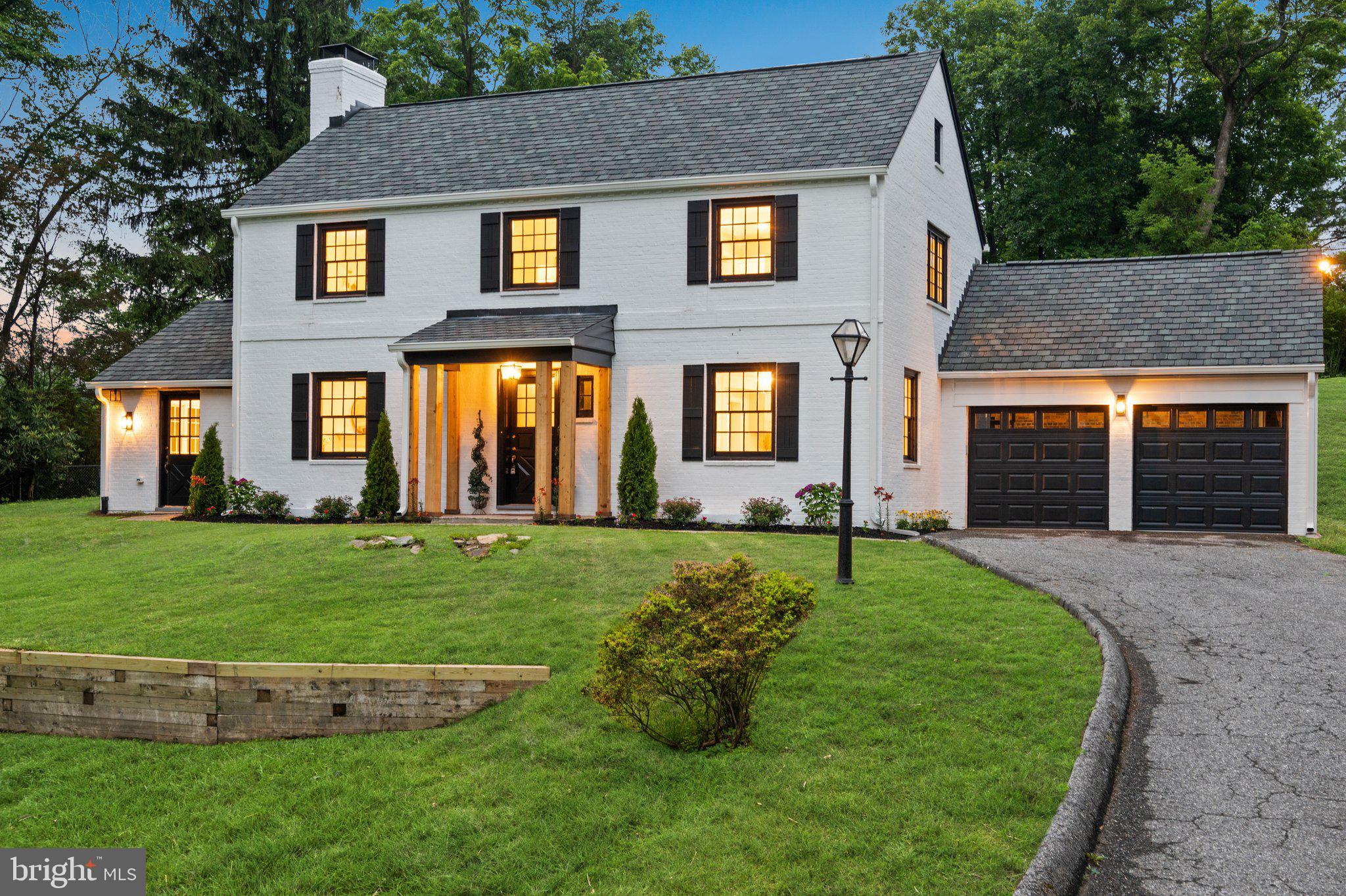 7819 Overbrook Road Ruxton, MD 21204 - Photo 73 of 80 a front view of a house with a yard