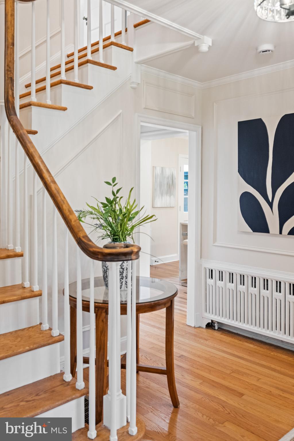 7819 Overbrook Road Ruxton, MD 21204 - Photo 8 of 80 a view of entryway with wooden floor