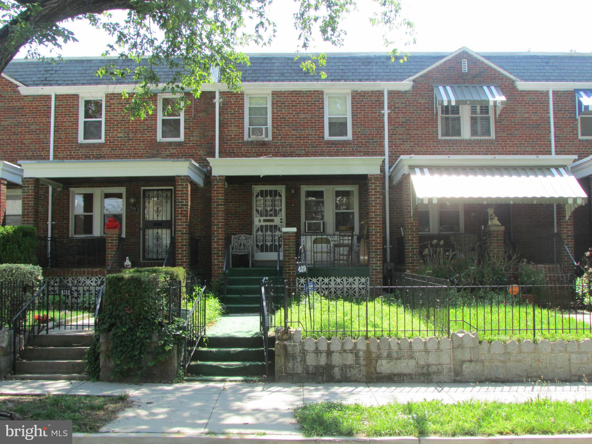 429 19th Street Northeast Washington, DC 20002 - Photo 1 of 20 Exterior (Front)
