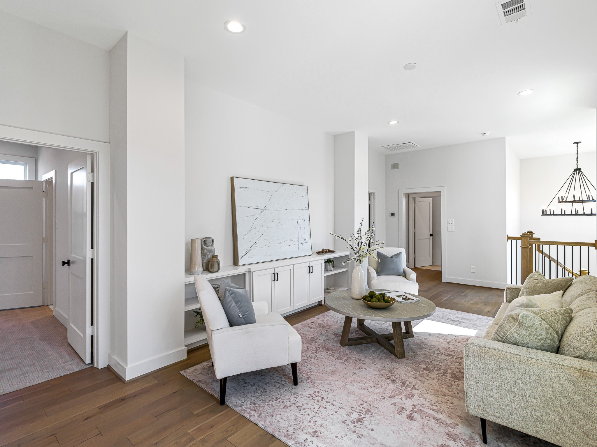 1207 Tabor Street Houston, TX 77009 - Photo 26 of 46 a living room with furniture and a couch