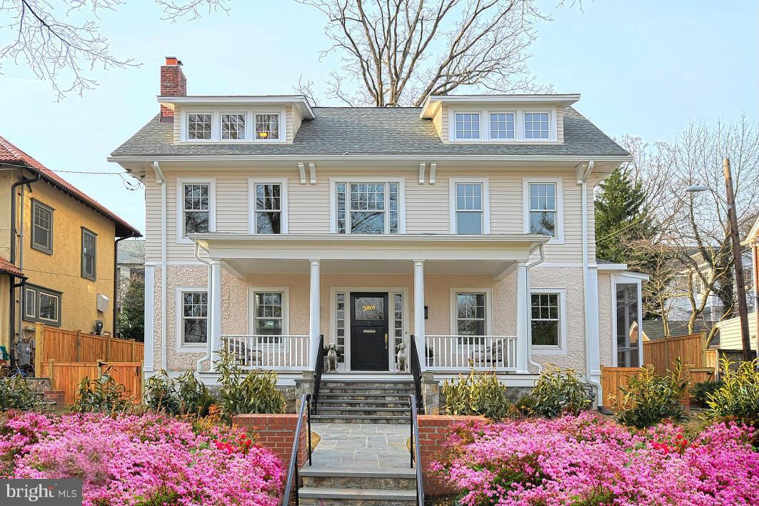 a front view of a multi story residential apartment building