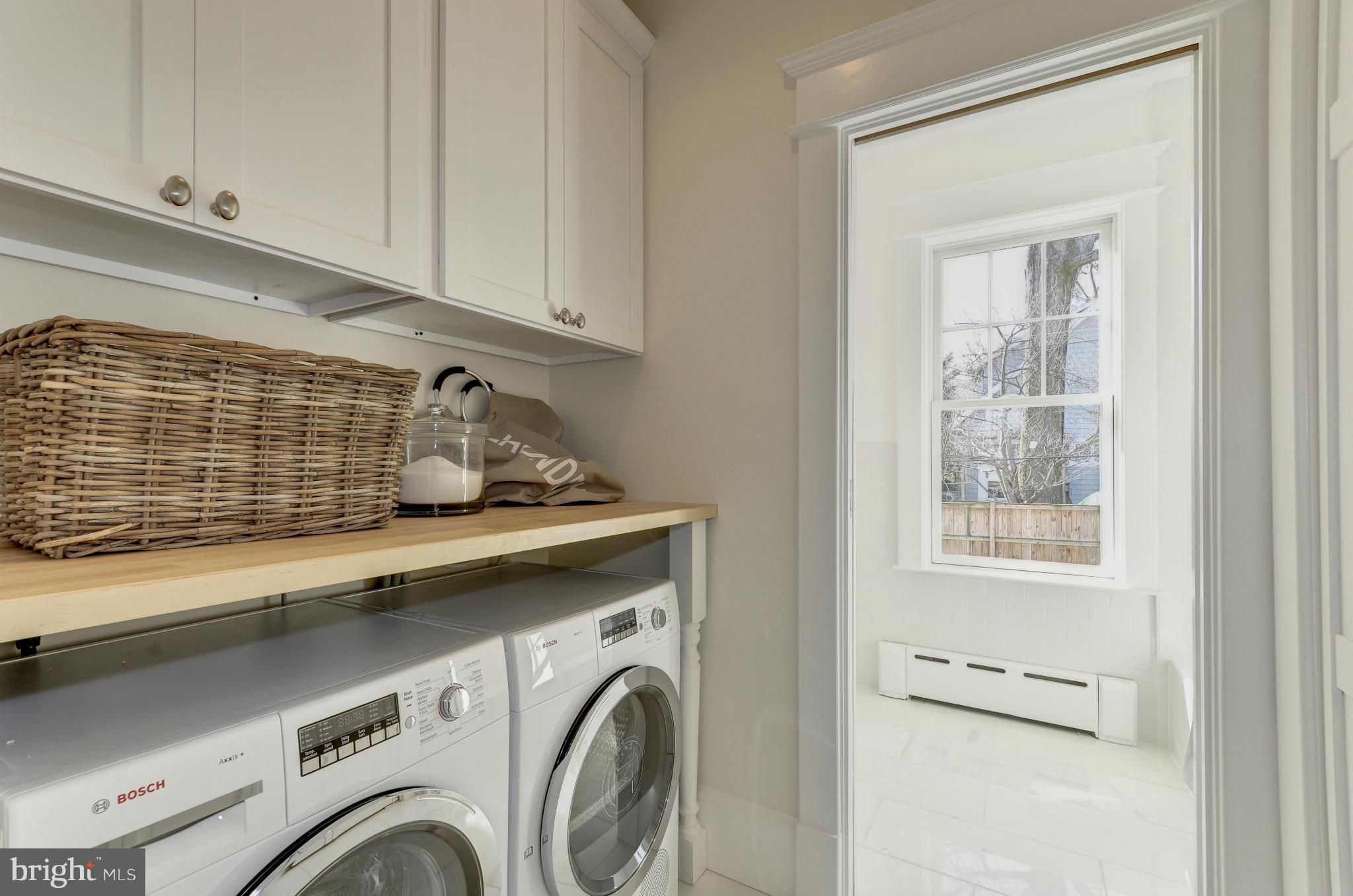 3816 Military Road Northwest Washington, DC 20015 - Photo 15 of 22 a utility room with dryer and washer