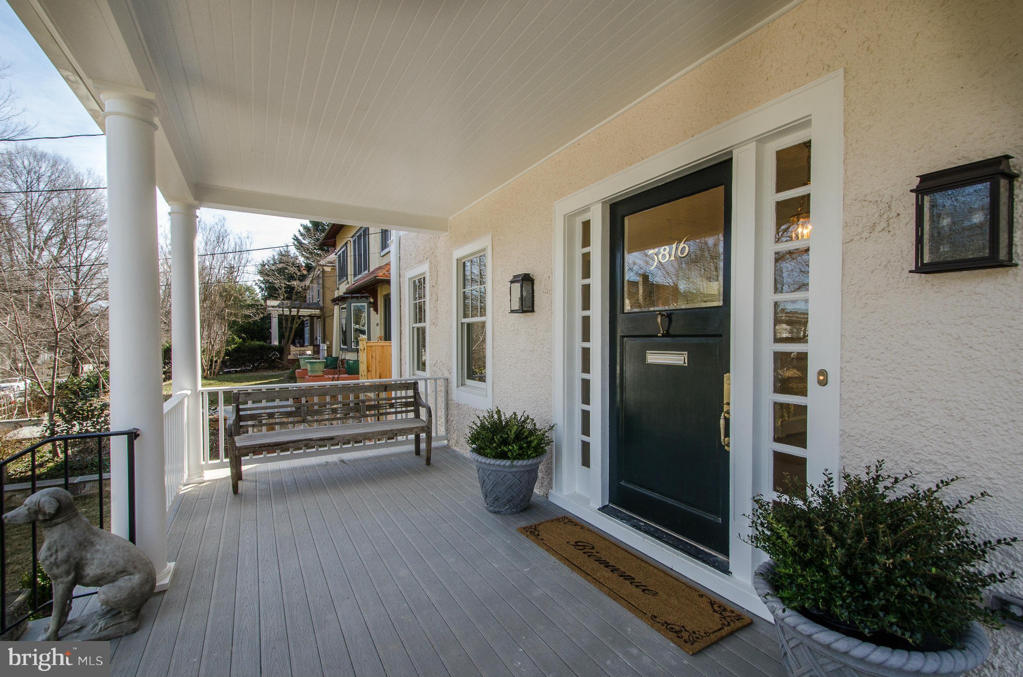 3816 Military Road Northwest Washington, DC 20015 - Photo 3 of 22 a outdoor space with furniture