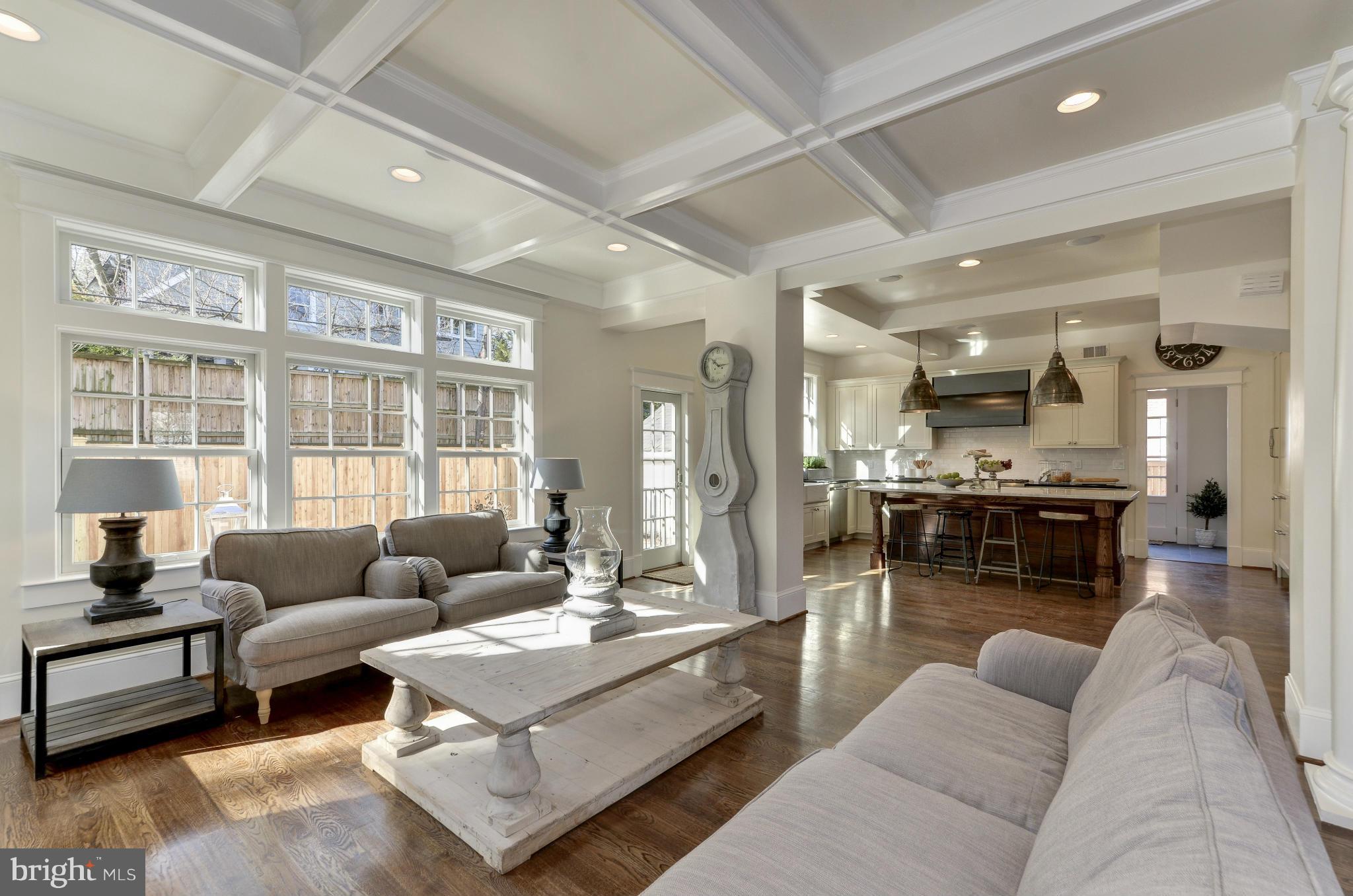 3816 Military Road Northwest Washington, DC 20015 - Photo 7 of 22 a living room with furniture and a large window