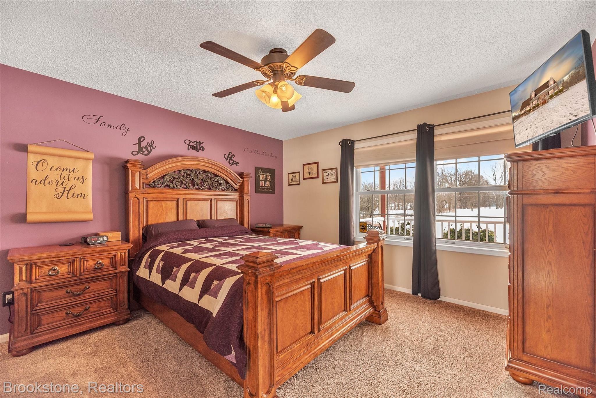 3881 East Hunters Creek Road Metamora, MI 48455 - Photo 19 of 55 Master bedroom