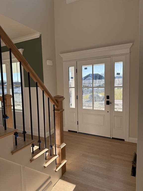 10 Muriel Way Rehoboth, MA 02769 - Photo 11 of 40 a view of an entryway with wooden floor