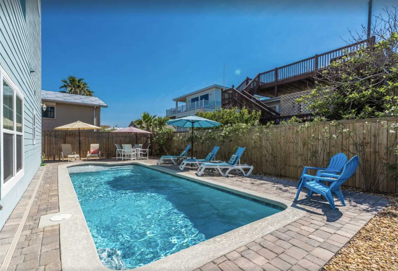 5349 Atlantic View St. Augustine, FL 32080 - Photo 14 of 33 a view of a backyard with sitting area