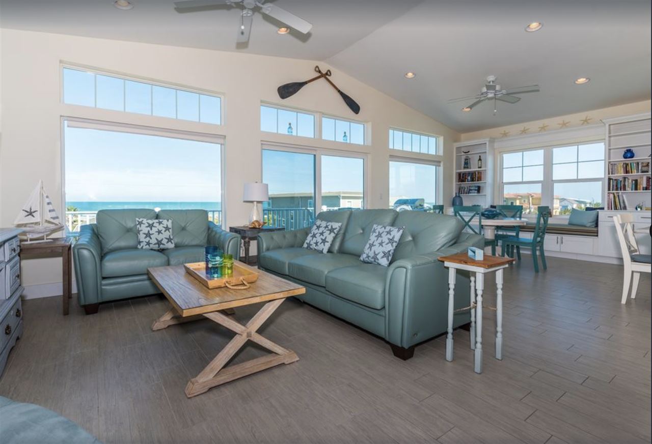 5349 Atlantic View St. Augustine, FL 32080 - Photo 6 of 33 a living room with furniture and a large window