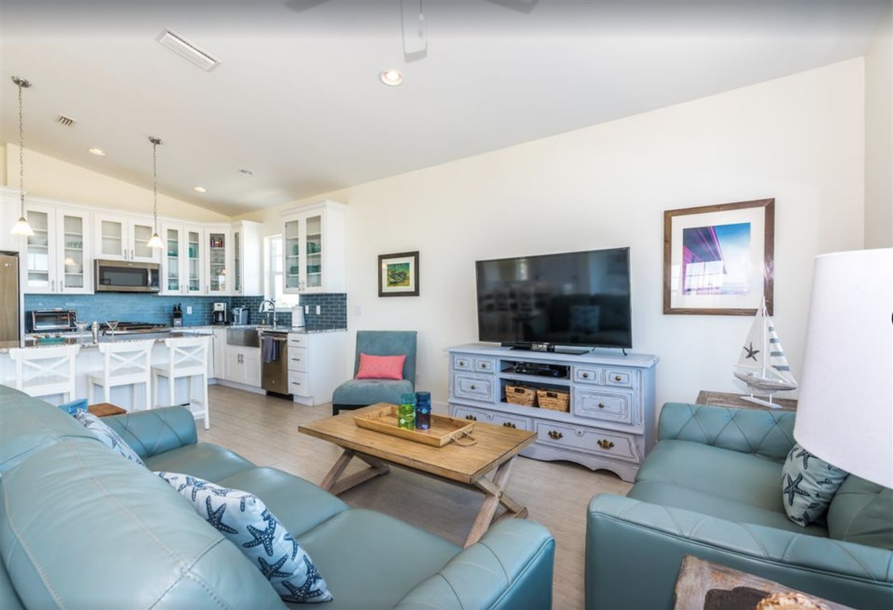 5349 Atlantic View St. Augustine, FL 32080 - Photo 7 of 33 a living room with furniture and a flat screen tv