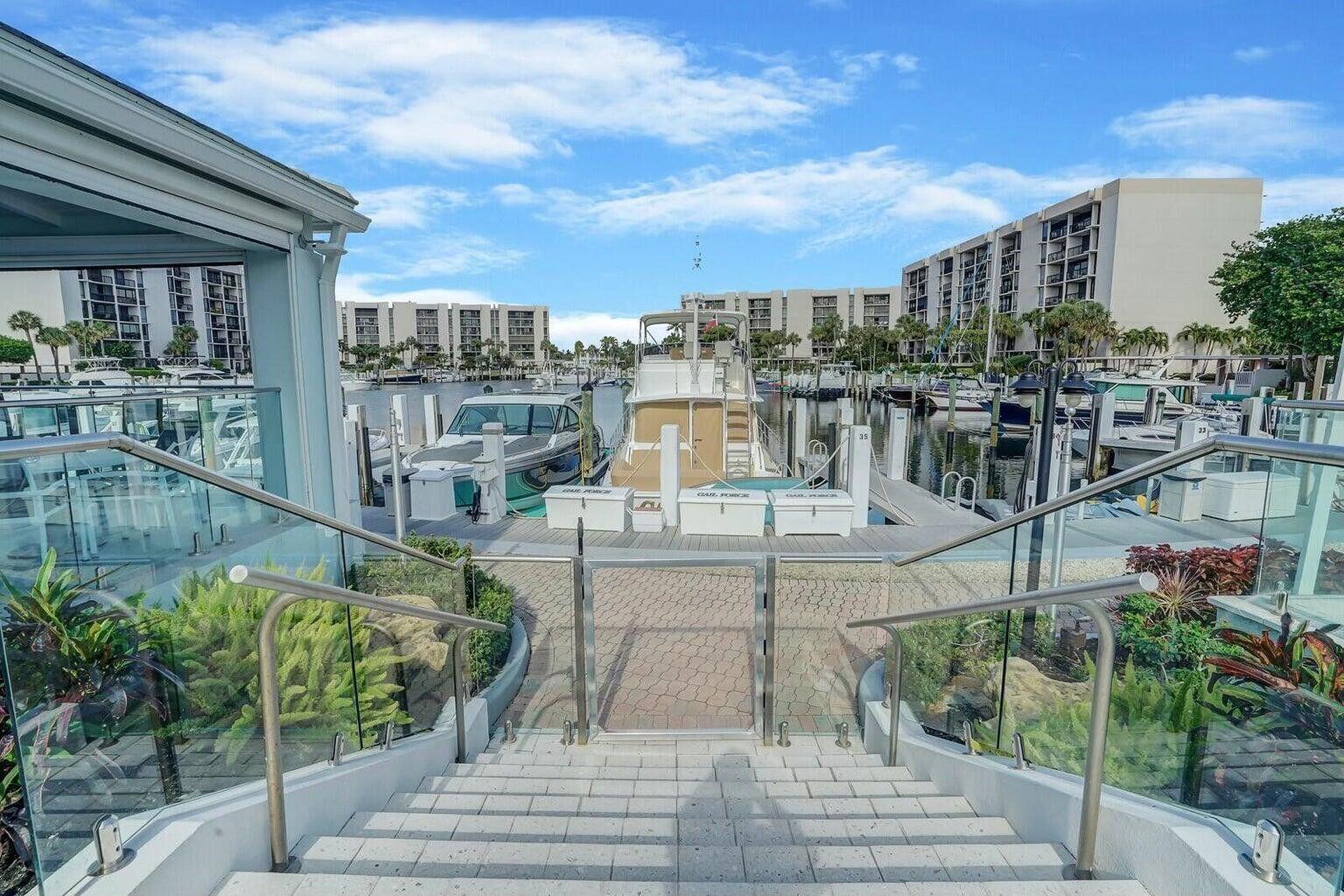 2697 North Ocean Boulevard, Unit F604 Boca Raton, FL 33431 - Photo 43 of 71 Chickee Bar Entrance-Marina Side