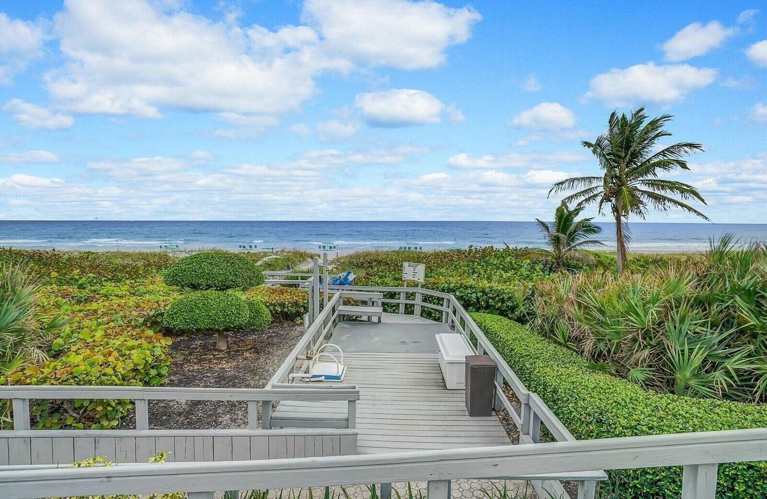 2697 North Ocean Boulevard, Unit F604 Boca Raton, FL 33431 - Photo 58 of 71 Private Beach Access