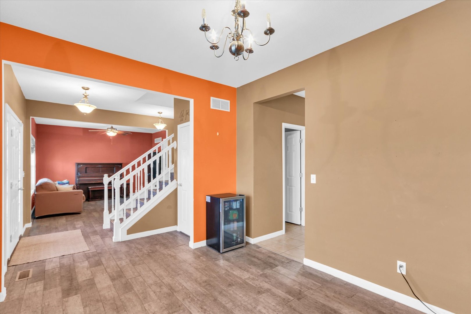 1328 West Ridge Lane Champaign, IL 61822 - Photo 11 of 41 a view of livingroom with stairs
