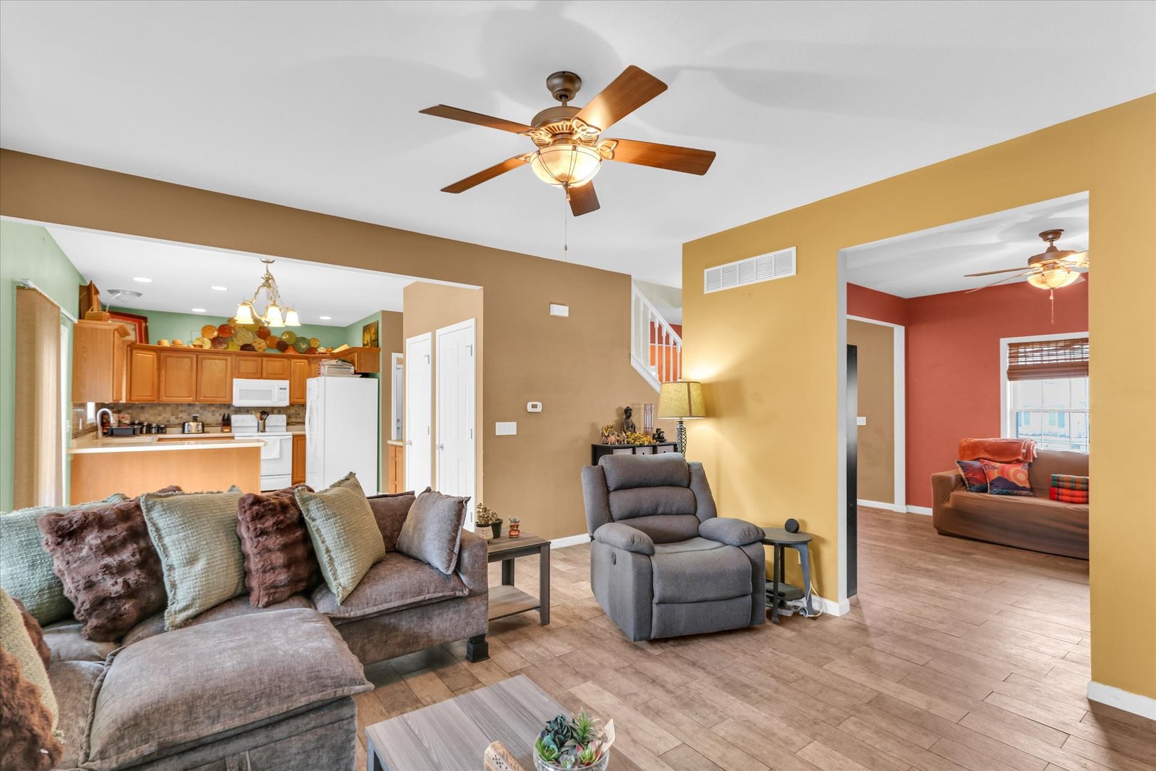 1328 West Ridge Lane Champaign, IL 61822 - Photo 14 of 41 a living room with furniture and a large window