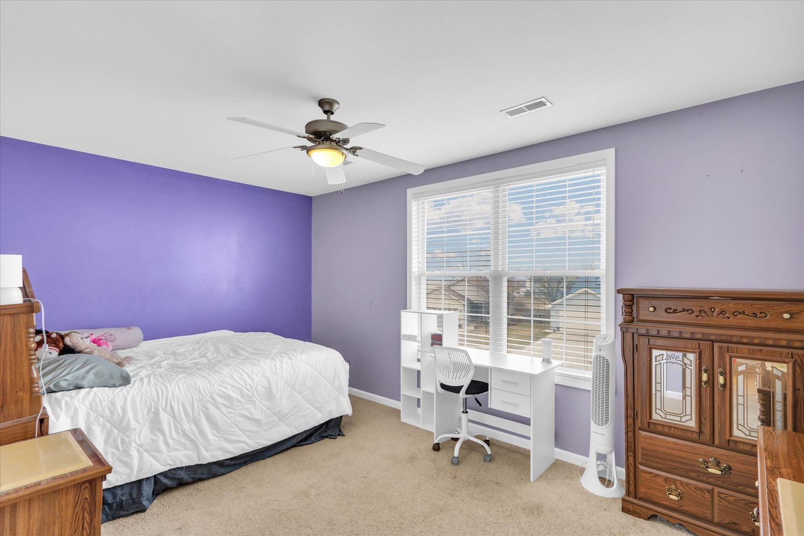 1328 West Ridge Lane Champaign, IL 61822 - Photo 31 of 41 a bedroom with a bed and a table