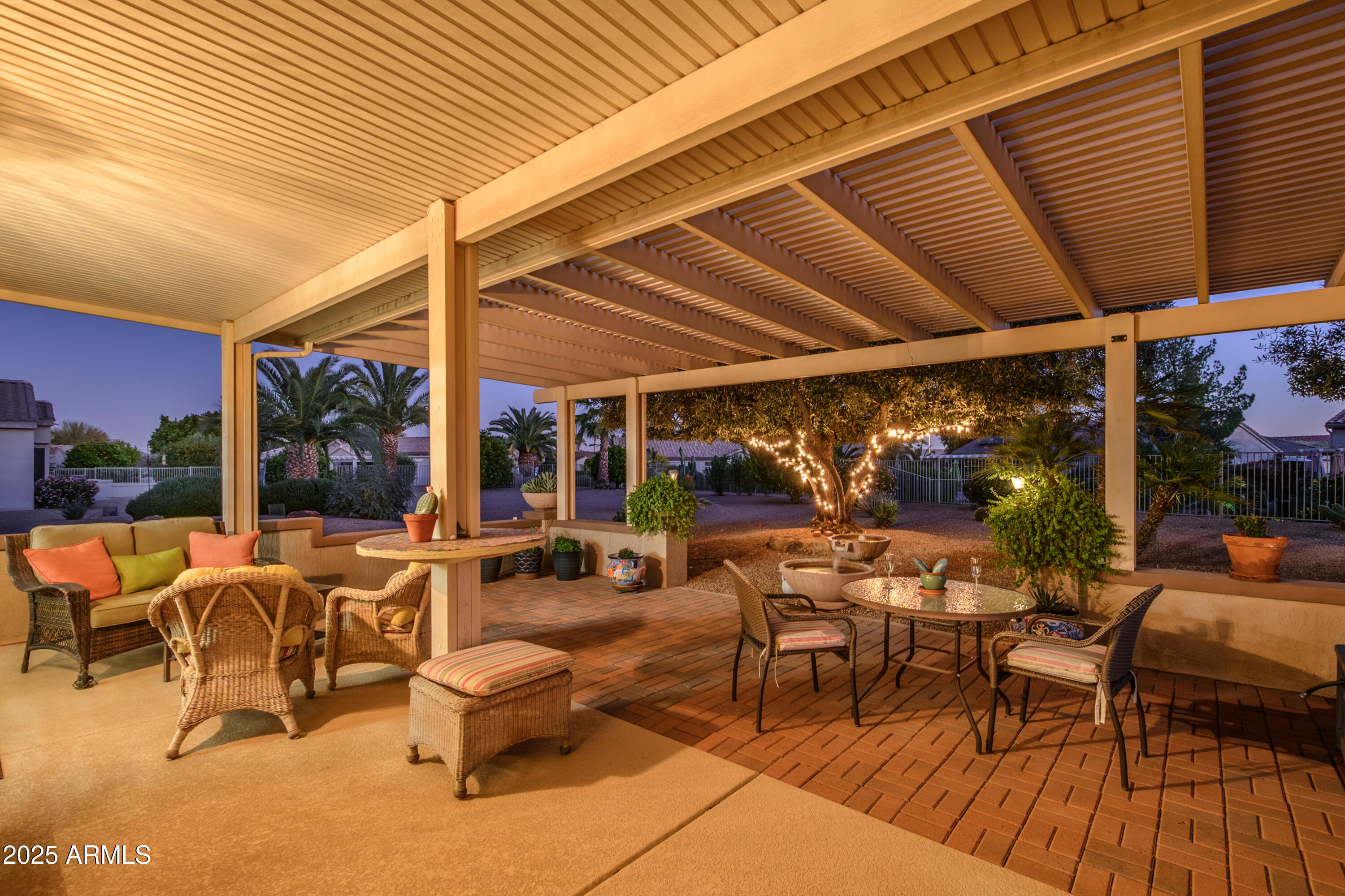 15883 West Cisa Rio Lane Surprise, AZ 85374 - Photo 13 of 45 a outdoor space with lots of tables and chairs