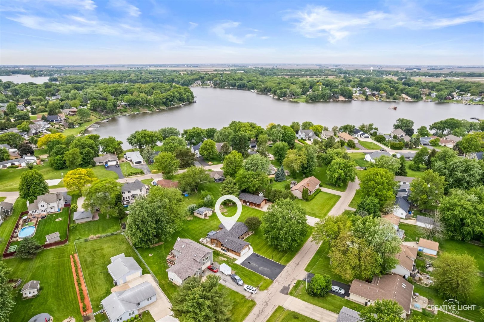1483 Nova Road Sandwich, IL 60548 - Photo 3 of 29 a view of a lake