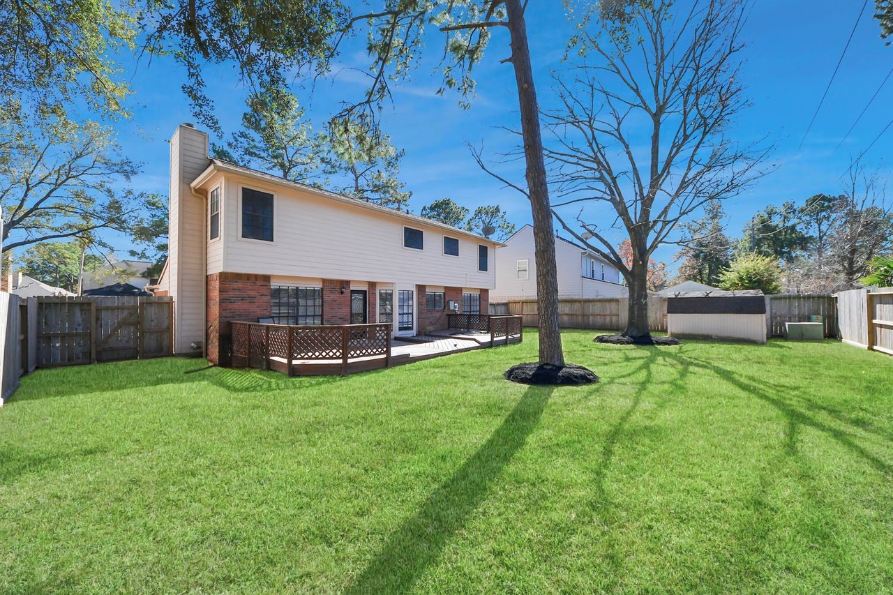 7607 Plum Tree Forest Circle Houston, TX 77095 - Photo 42 of 42 a view of a house with a yard