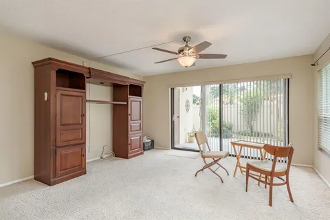 a view of a livingroom with furniture