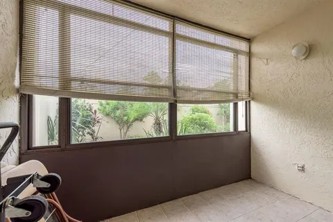 a view of a wooden bridge
