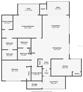 a view of outdoor space with sign board and lake view