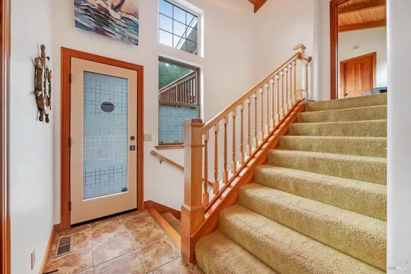 a view of an entryway
