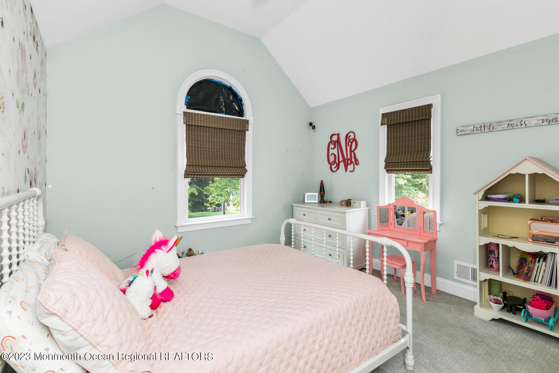 17 Forrest Avenue Rumson, NJ 07760 - Photo 29 of 46 Bedroom 3 with vault ceiling