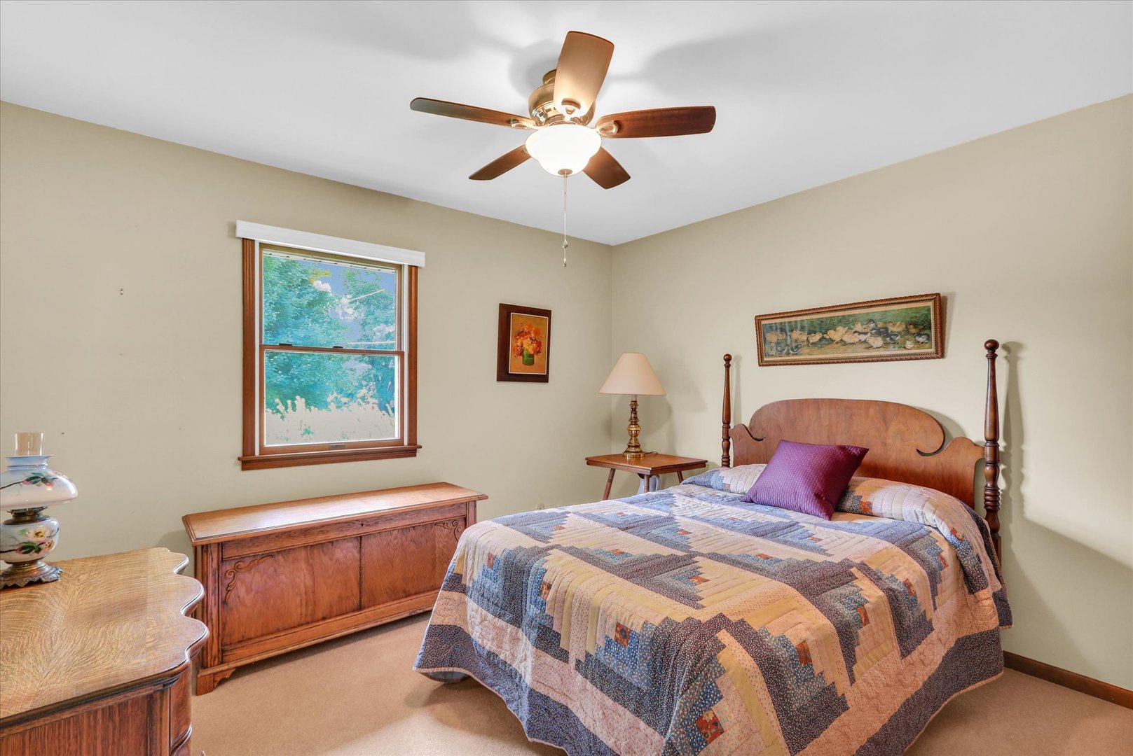 1506 Harrington Drive Champaign, IL 61821 - Photo 21 of 37 a bedroom with a bed and a window