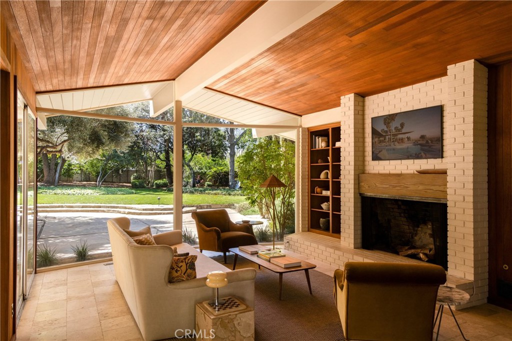 2278 Arroyo Drive Riverside, CA 92506 - Photo 18 of 75 a outdoor living space with furniture and garden view