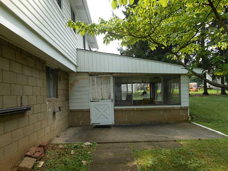 Exterior Back. 