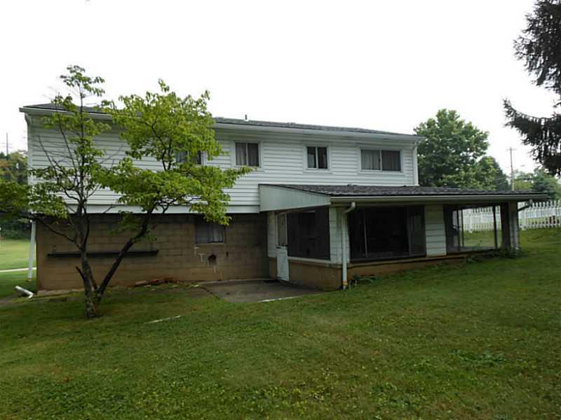Exterior Back. 