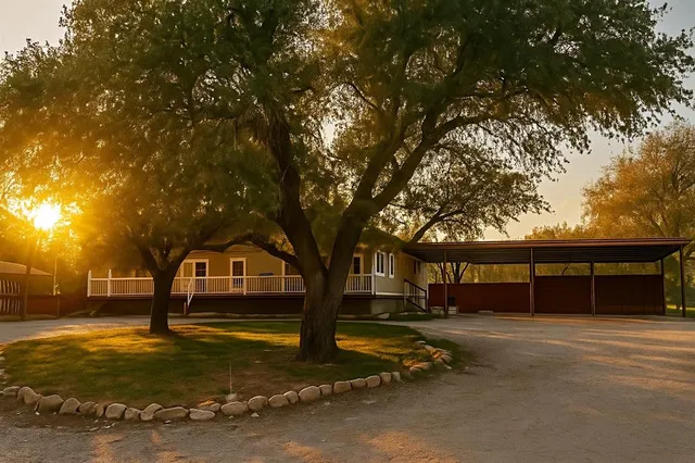 a view of house with outdoor space