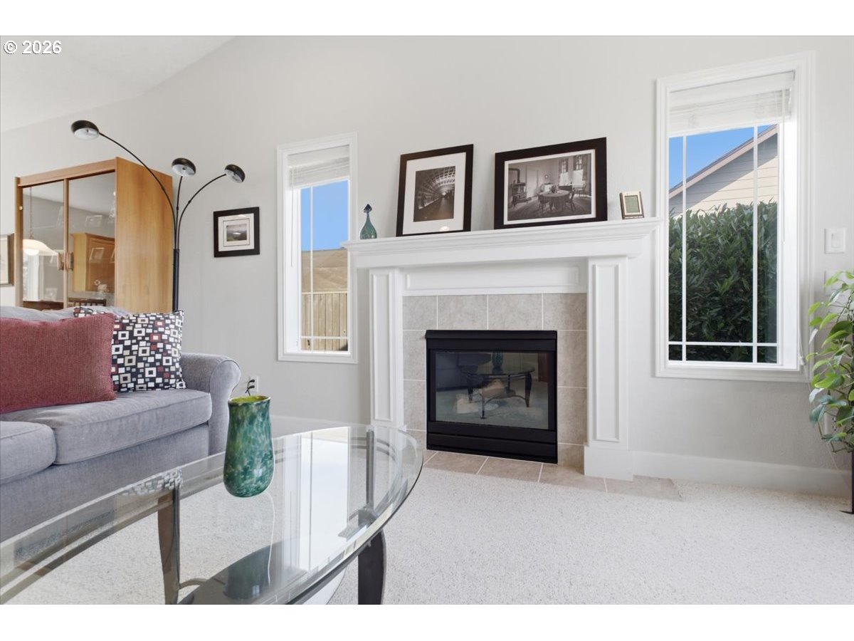 2066 Northwest Violet Avenue Albany, OR 97321 - Photo 13 of 48 a living room with furniture and a fireplace