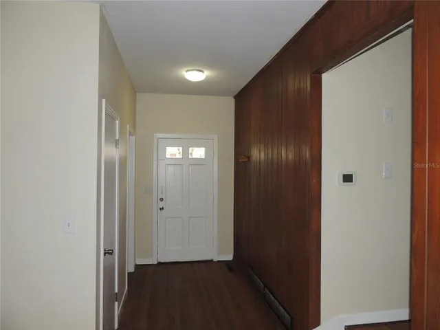 a view of empty room