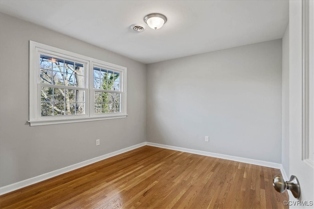 1007 Forestview Drive Colonial Heights, VA 23834 - Photo 27 of 40 Bedroom 3 with Hardwood Floors and Amazing View of