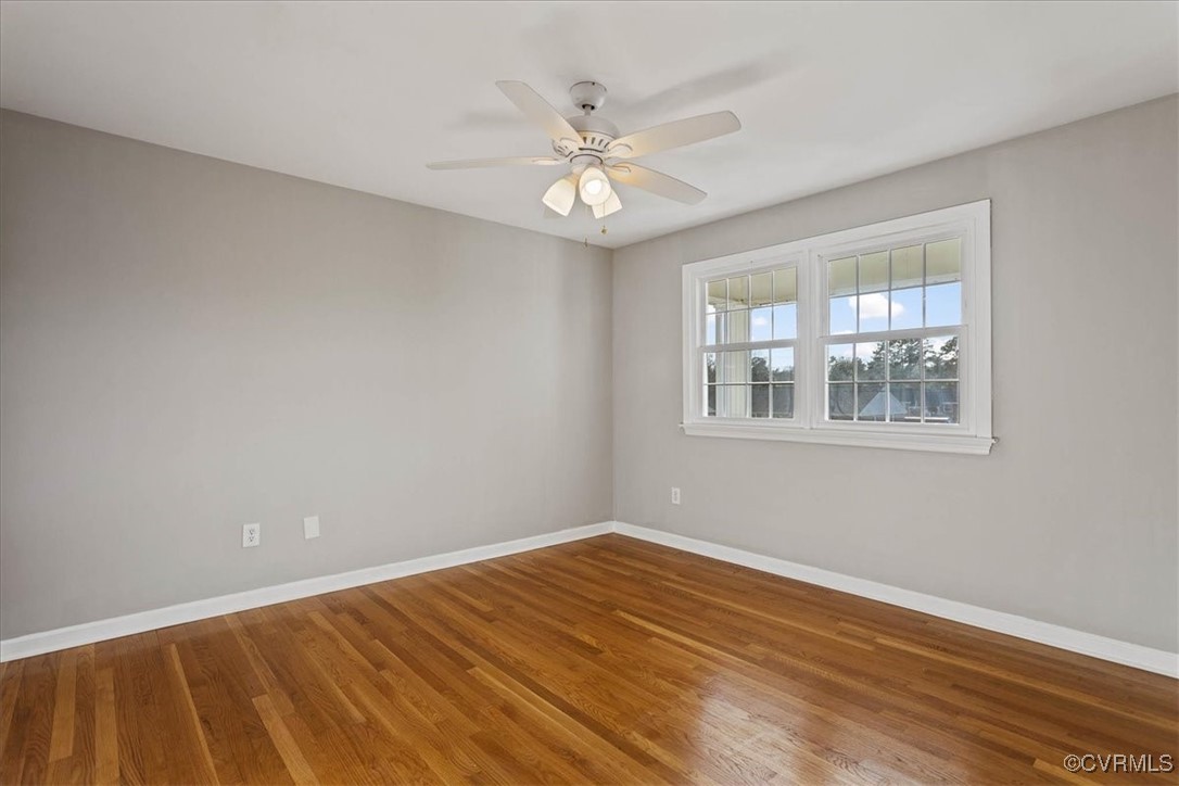 1007 Forestview Drive Colonial Heights, VA 23834 - Photo 28 of 40 Bedroom 4 with Hardwood Floors and Ceiling Fan