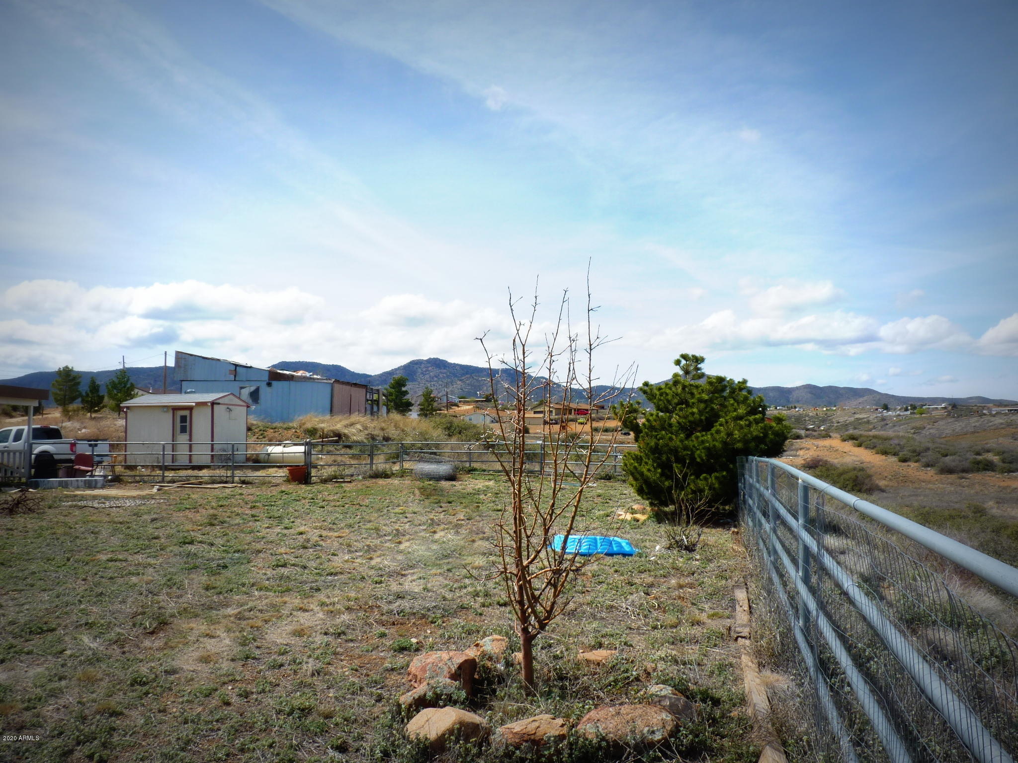 10810 Powerline Road Dewey, AZ 86327 - Photo 34 of 50 Gated Back Yard view from corner 2