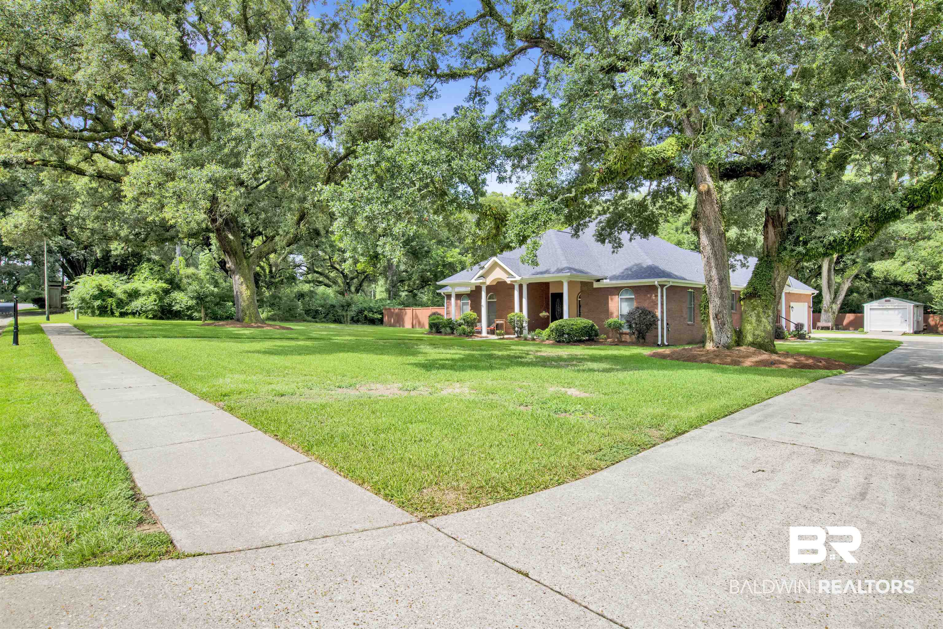4340 Hamilton Oaks Lane Mobile, AL 36695 - Photo 51 of 51 Ranch-style home with a front yard