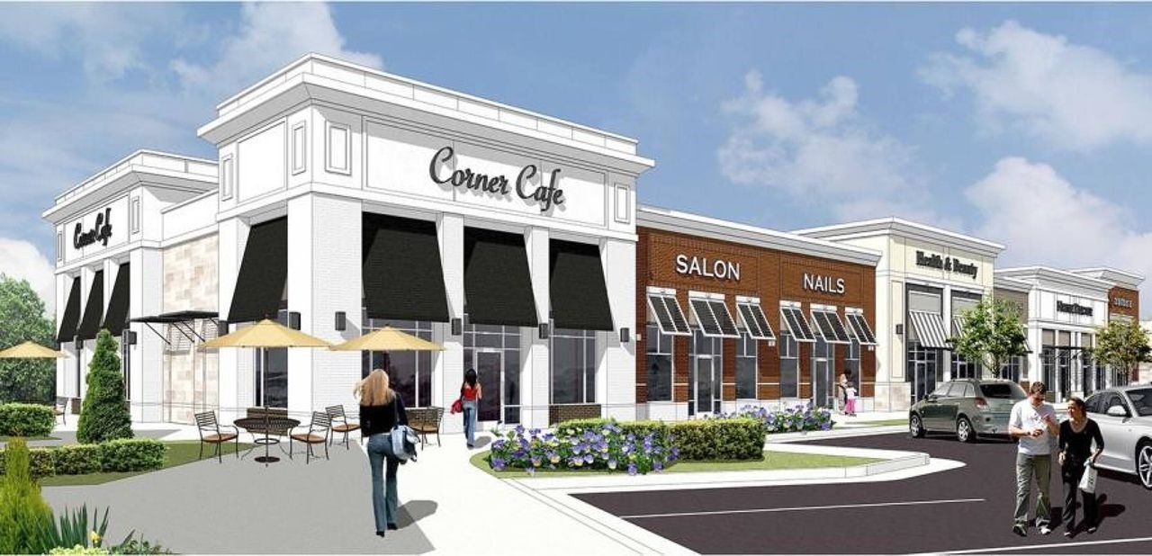 13075 Palace Conroe, TX 77306 - Photo 6 of 7 a front view of a building with street view