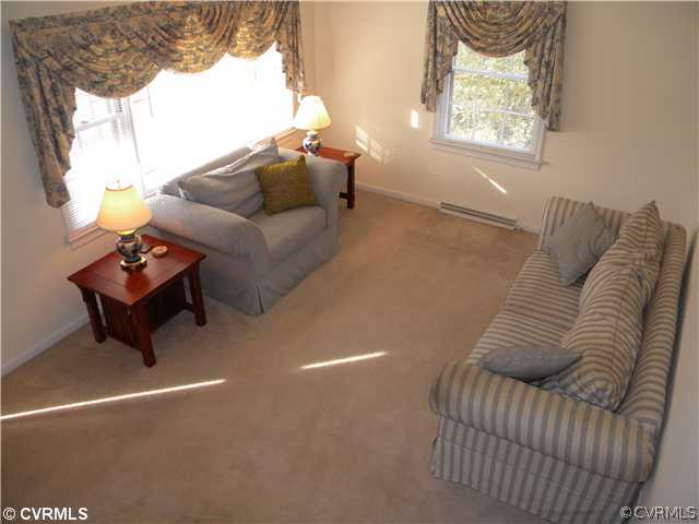 8402 Michael Road Richmond, VA 23229 - Photo 6 of 21 Living Room - View from the overlook of this inter