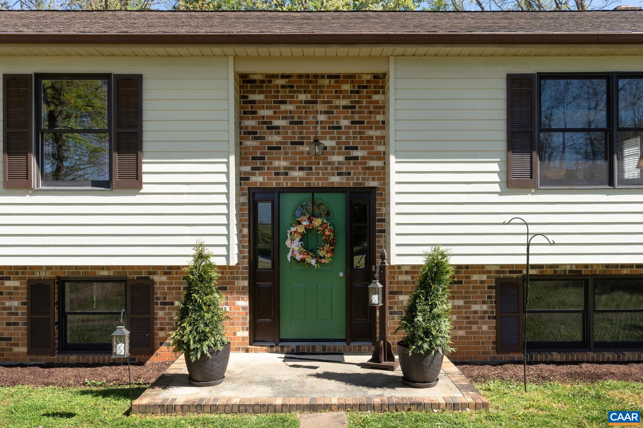 3580 Welsh Run Road Ruckersville, VA 22968 - Photo 4 of 44 a front view of a house with garden